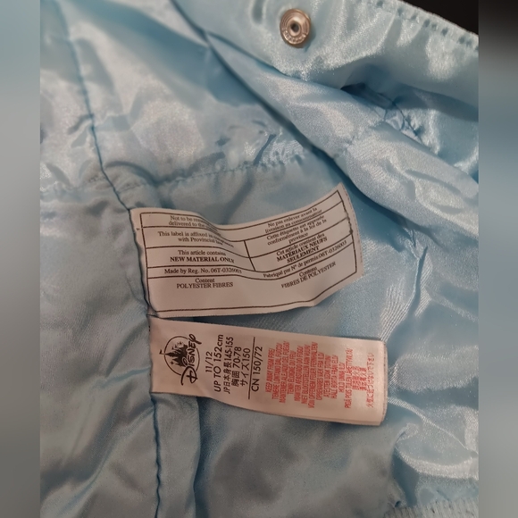 EUC Disney Store Stitch Varsity Jacket Kids - Picture 8 of 11